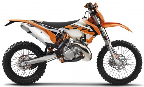 KTM EXC 200 E 2016, Orange