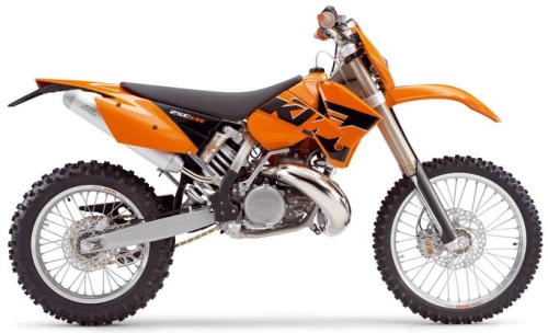 KTM EXC 250 2005, Orange