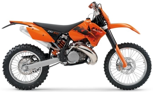 KTM EXC 250 2006, Orange