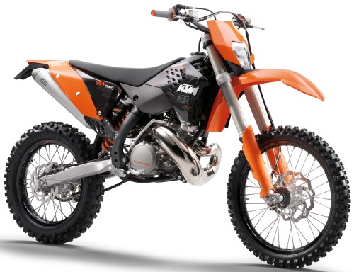 KTM EXC 250 2009, Orange