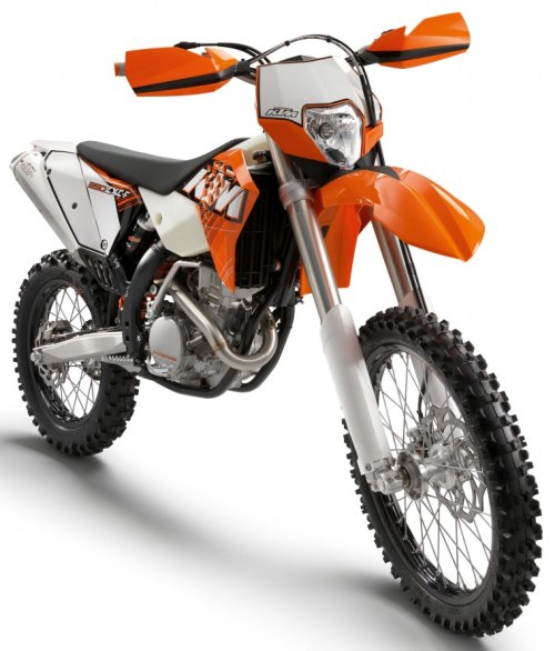 KTM EXC 250 2011, Orange