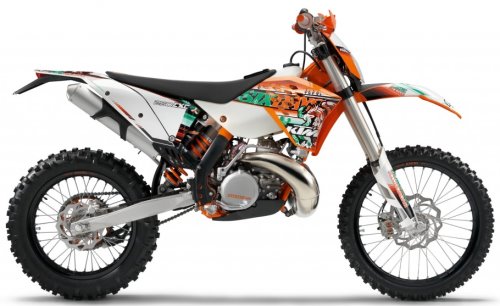 KTM EXC 250 E SixDays 2011, Orange