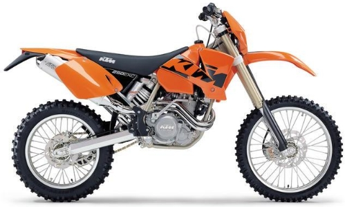 KTM EXC 250 Racing 2003, Orange