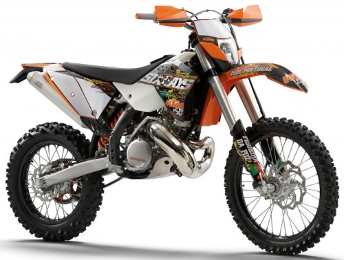 KTM EXC 250 SixDays 2010, Orange