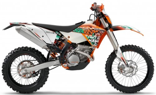 KTM EXC 250 SixDays 2011, Orange