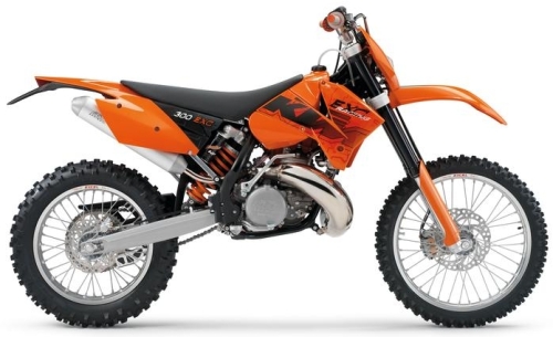 KTM EXC 300 2006, Orange