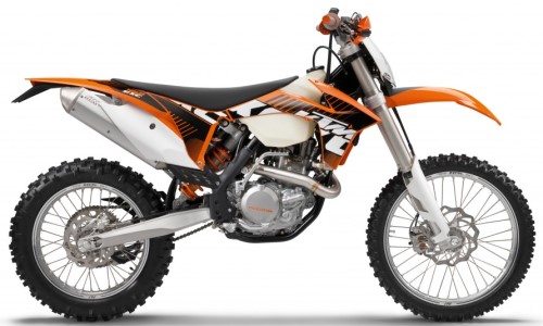 KTM EXC 450 2012, Orange