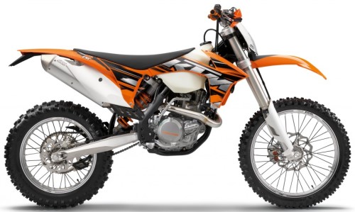 KTM EXC 500 2013, Orange