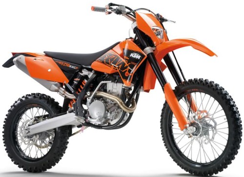 KTM EXC-F 250 2007, Orange