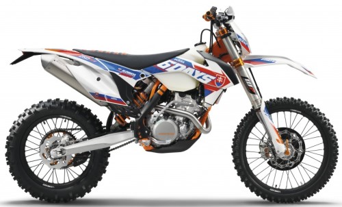 KTM EXC-F 250 SixDays 2016, Weiss