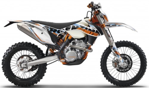 KTM EXC-F 350 SixDays 2015, Weiss