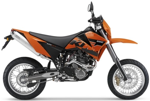 KTM LC4 625 SMC 2006, Orange