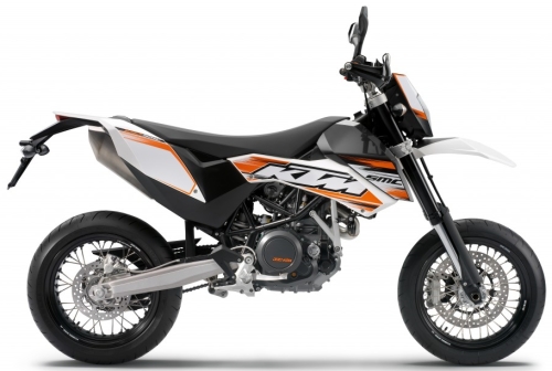 KTM LC4 690 SMC 2010, Weiss
