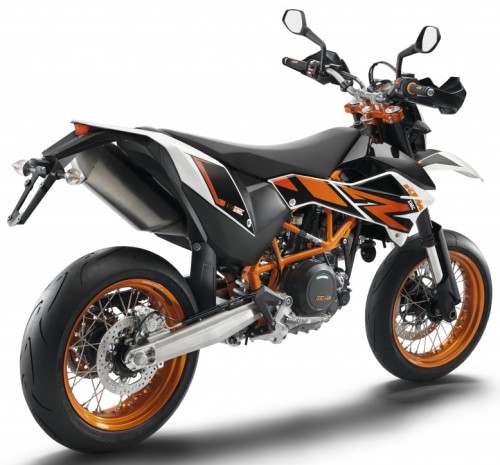 KTM LC4 690 SMC RA 2016, Weiss