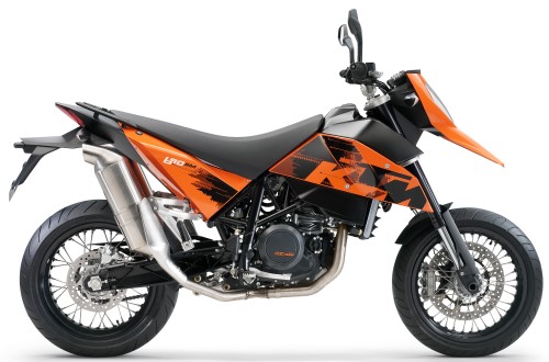 KTM LC4 690 SuperMoto 2009, Orange