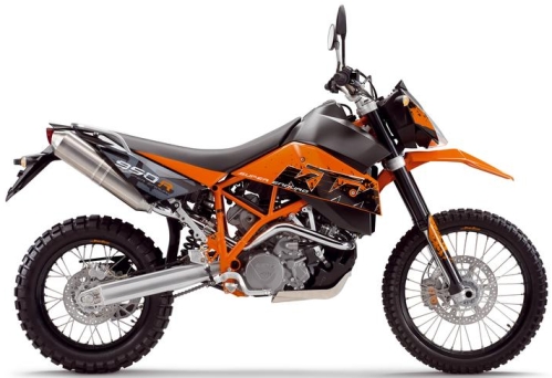 KTM LC8 950 SuperEnduro R 2006, Orange