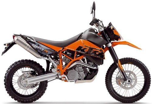 KTM LC8 950 SuperEnduro R 2008, Orange