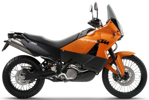 KTM LC8 990 Adventure A 2009, Orange
