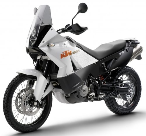 KTM LC8 990 Adventure A 2011, Weiss