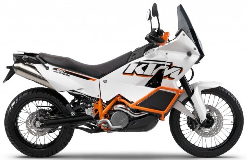 KTM LC8 990 Adventure A 2012, Weiss