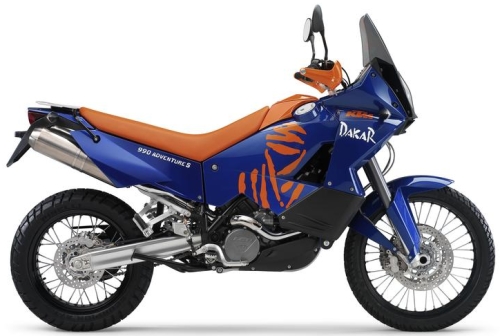 KTM LC8 990 Adventure S 2006, Blau