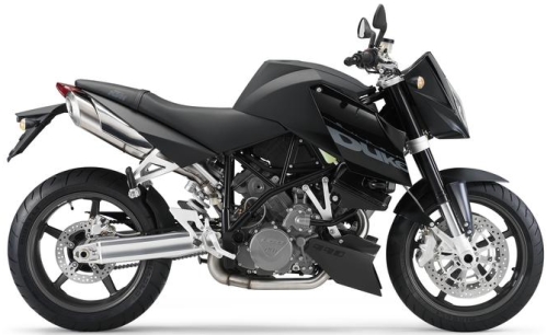 KTM LC8 990 SuperDuke 2006, Schwarz