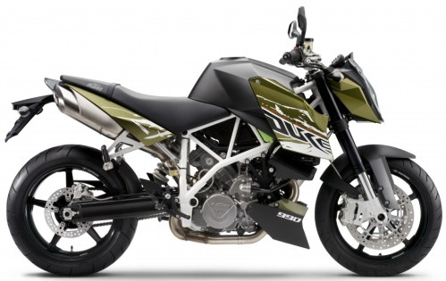 KTM LC8 990 SuperDuke 2010, Olive