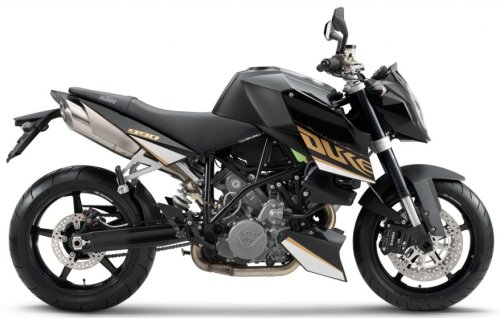 KTM LC8 990 SuperDuke 2011, Schwarz
