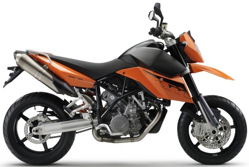 KTM LC8 990 SuperMoto 2008, Orange