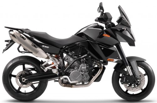 KTM LC8 990 SuperMoto TA 2011, Schwarz