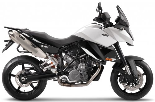 KTM LC8 990 SuperMoto TA 2011, Weiss