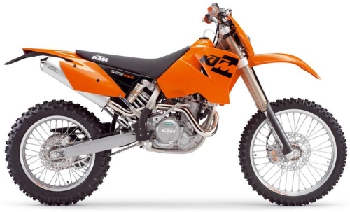 KTM MXC 525 Desert Racing 2005, Orange