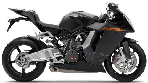 KTM RC8 1190 2009, Schwarz