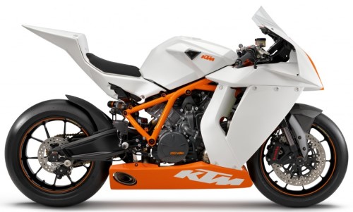 KTM RC8 1190 R Track 2012, Weiss
