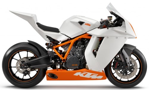 KTM RC8 1190 R Track 2011, Weiss