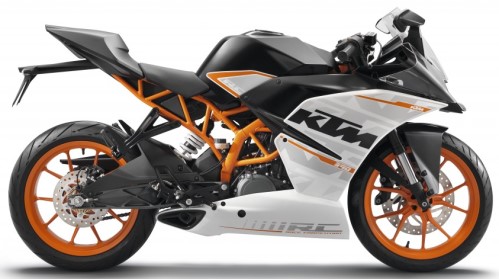KTM RC 390 A 2015, Weiss