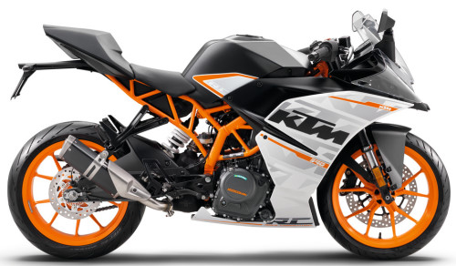 KTM RC 390 A 2016, Weiss