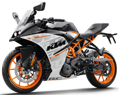 KTM RC 390 A 2016, Weiss