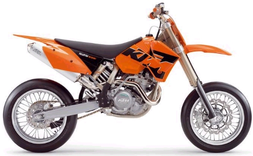 KTM SMR 525 Racing 2005, Orange