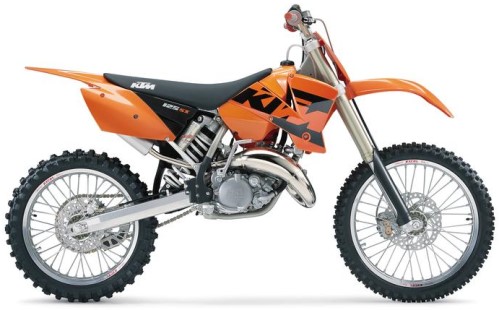 KTM SX 125 2004, Orange