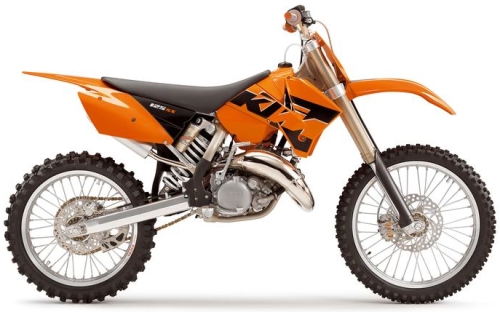 KTM SX 125 2005, Orange