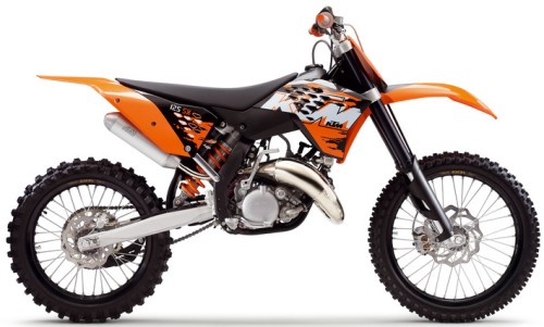 KTM SX 125 2008, Orange
