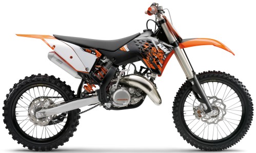 KTM SX 125 2009, Orange