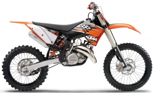 KTM SX 125 2010, Orange
