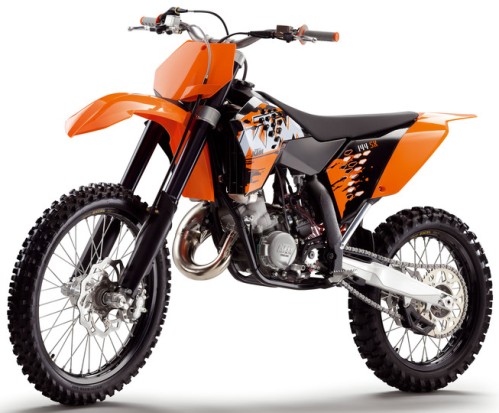 KTM SX 144 2008, Orange