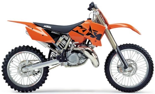 KTM SX 200 2003, Orange