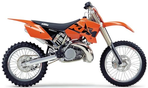 KTM SX 250 2003, Orange