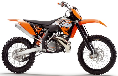 KTM SX 250 2008, Orange