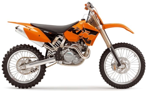 KTM SX 450 Racing 2005, Orange
