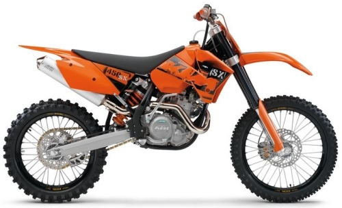 KTM SX 450 Racing 2006, Orange